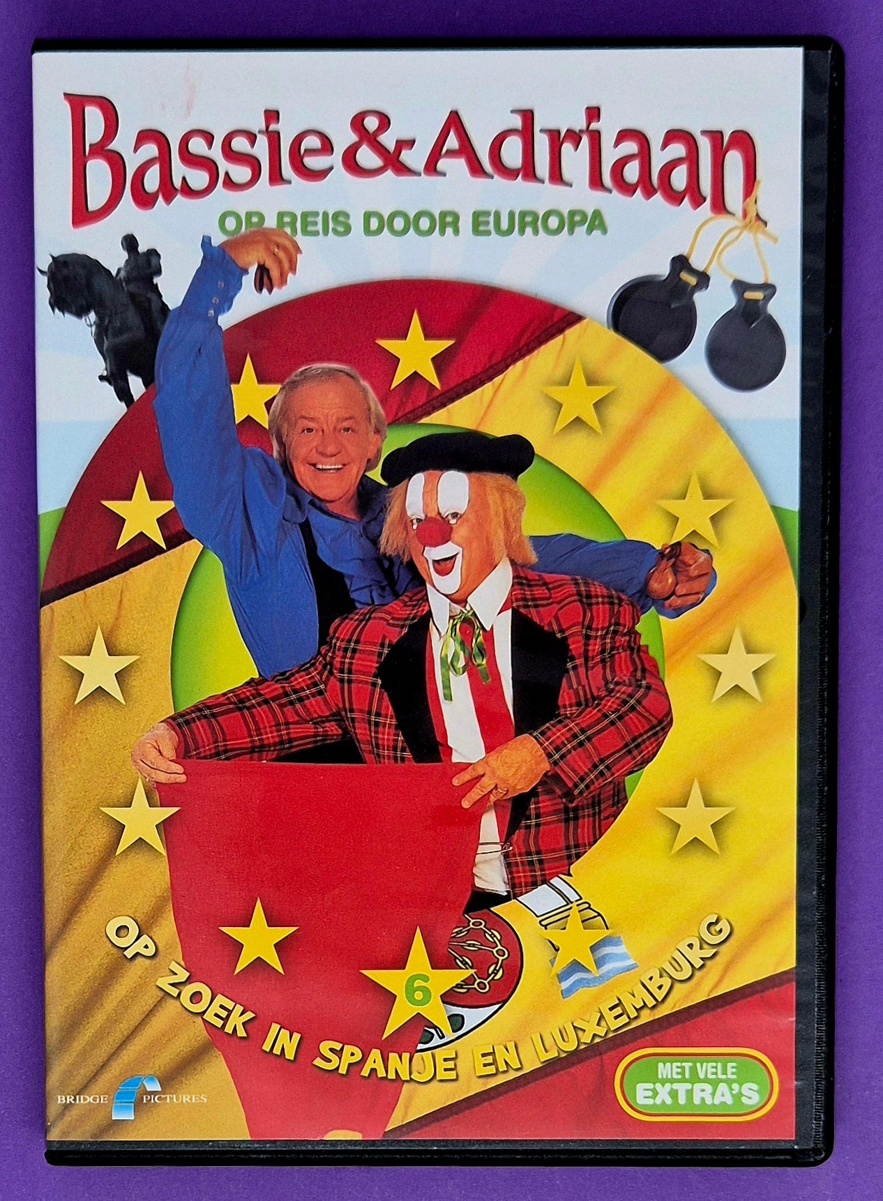 Bassie & Adriaan Op Reis Door Europa 6 - Op Zoek In Spanje En Luxemburg DVD
