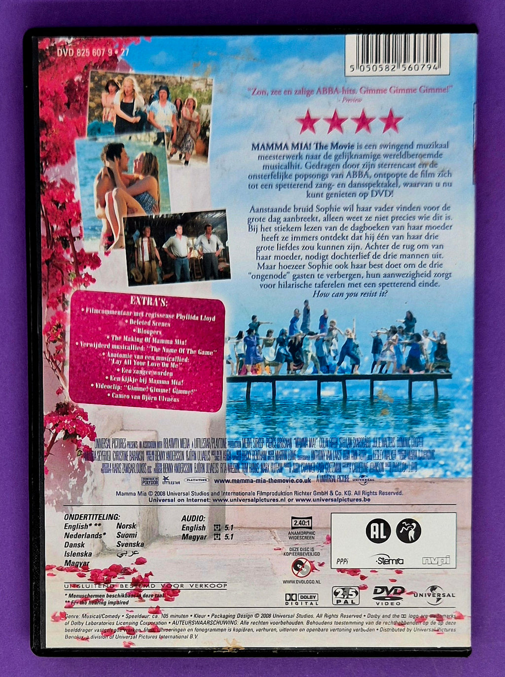 Mamma Mia! The Movie DVD