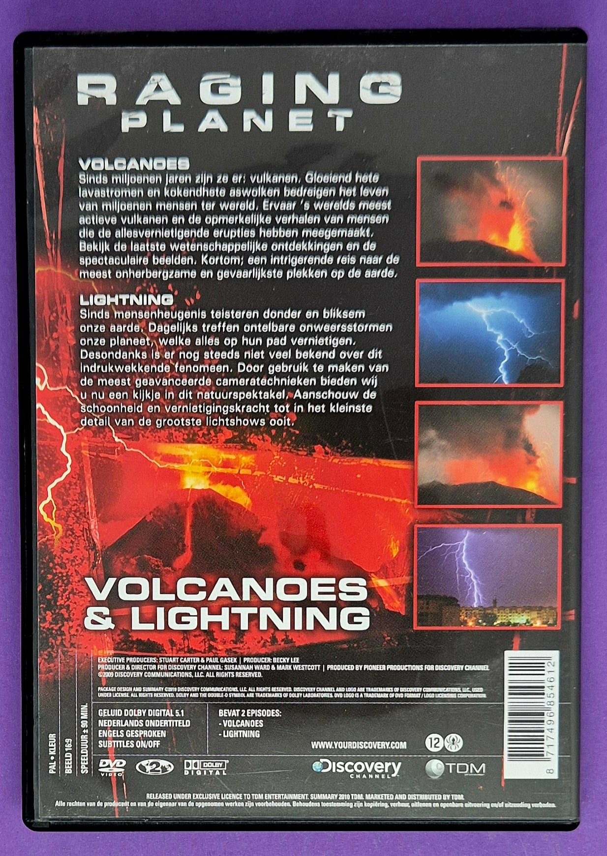 Raging Planet: Volcanoes & Lightning DVD