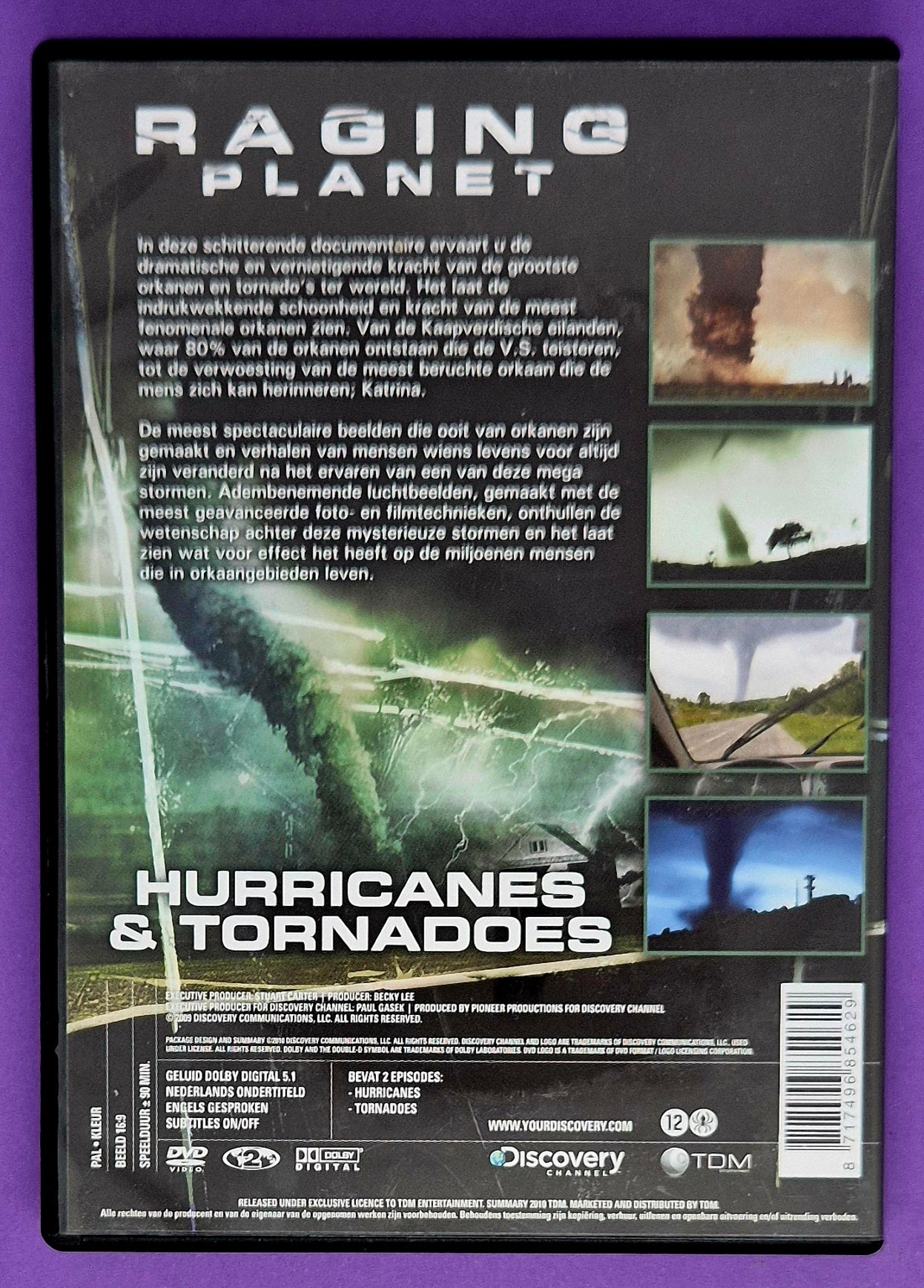 Raging Planet: Hurricanes & Tornadoes DVD