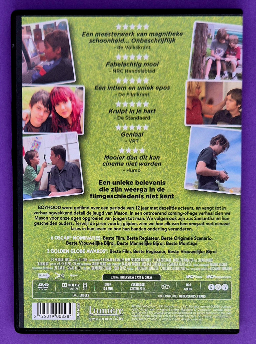 Boyhood DVD