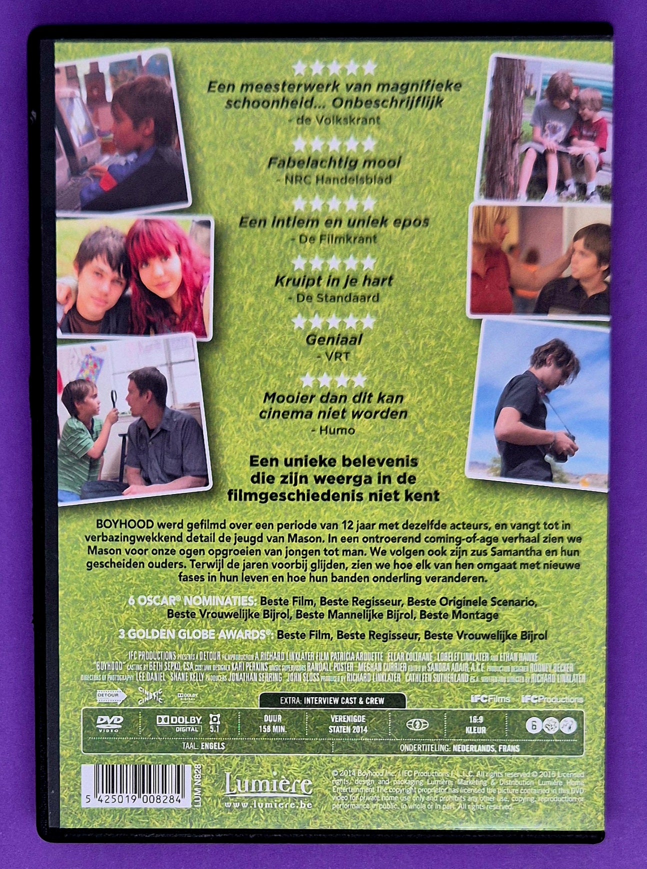 Boyhood DVD