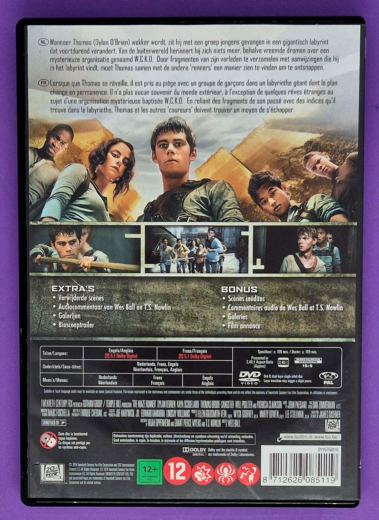 The Maze Runner DVD