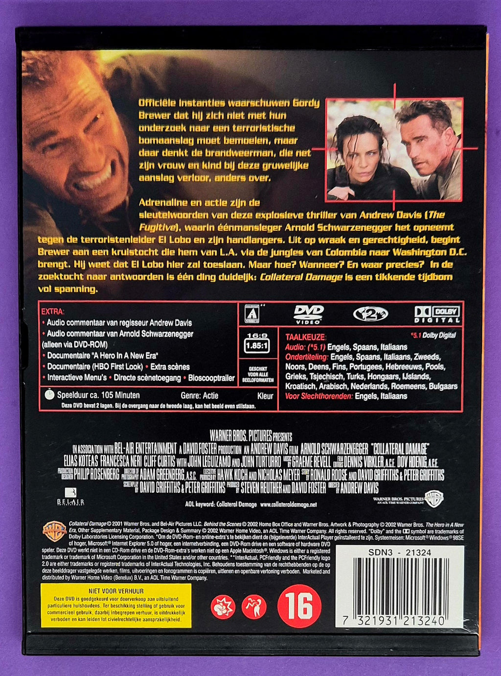 Collateral Damage DVD