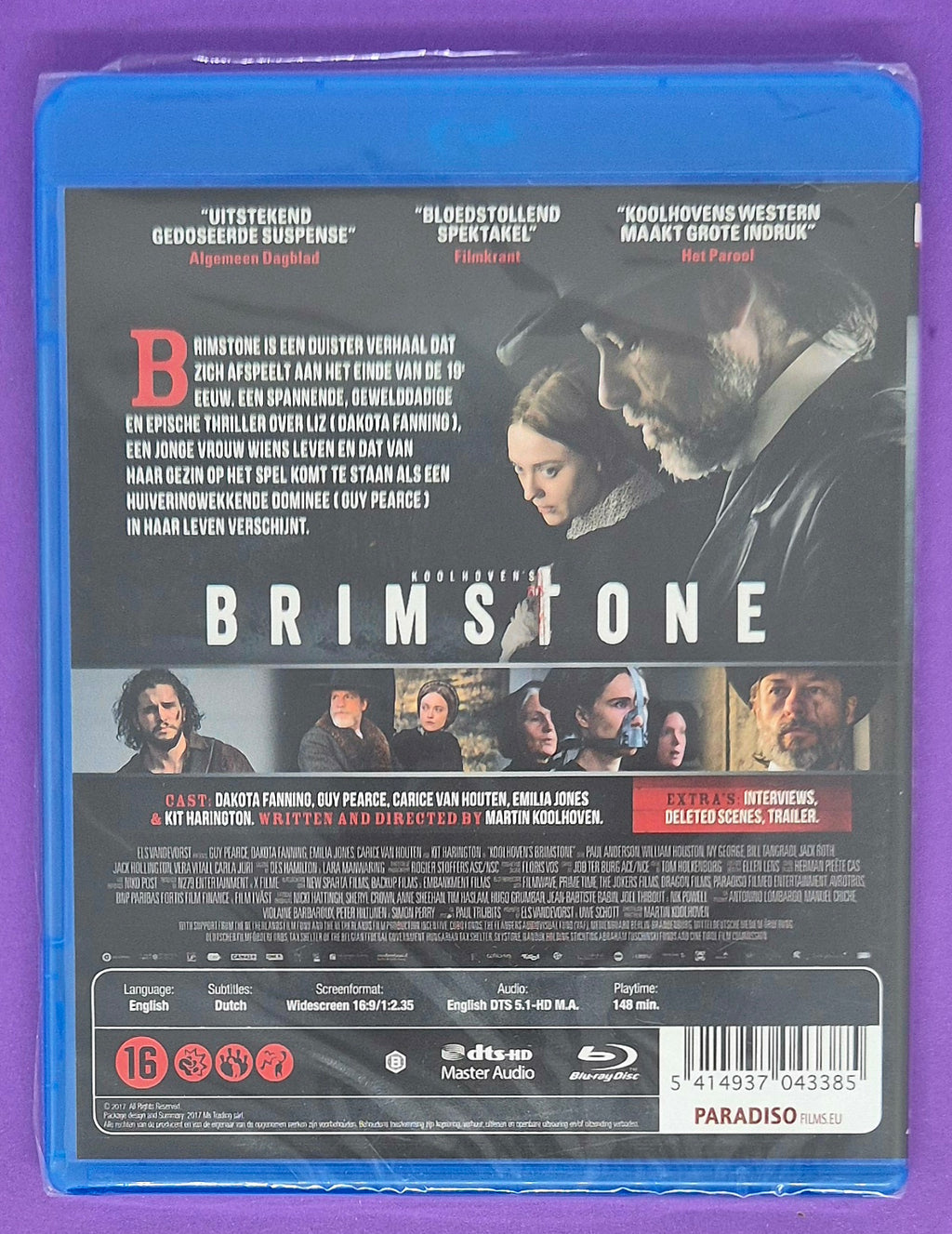 Brimstone Blu-ray
