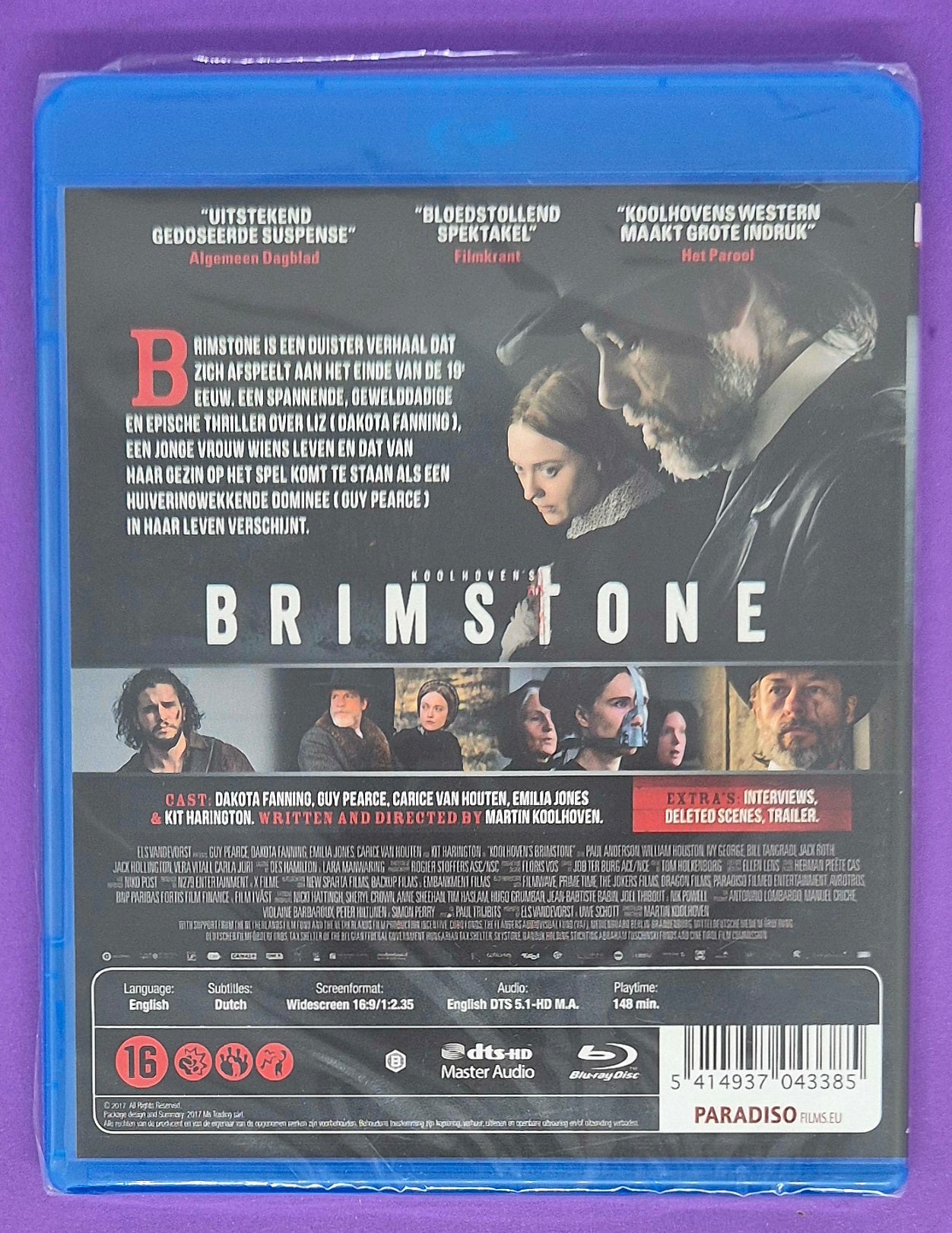 Brimstone Blu-ray