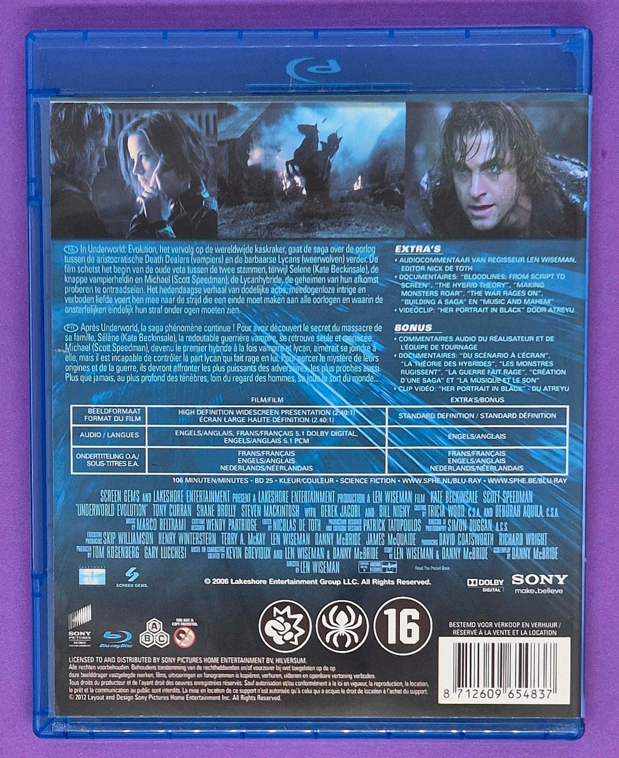 Underworld Evolution Blu-ray