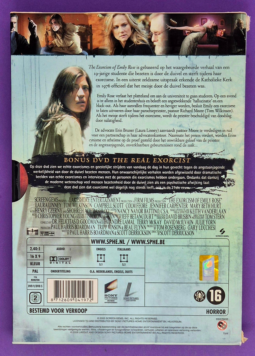 The Exorcism Of Emily Rose DVD - Limited Edition