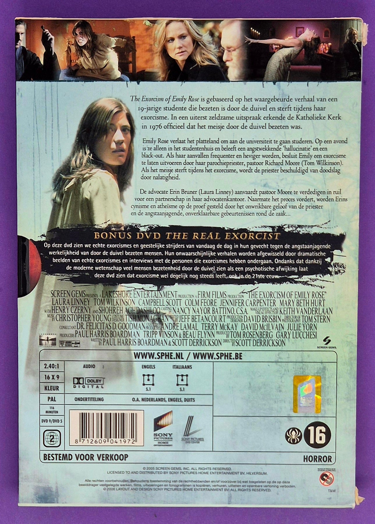 The Exorcism Of Emily Rose DVD - Limited Edition