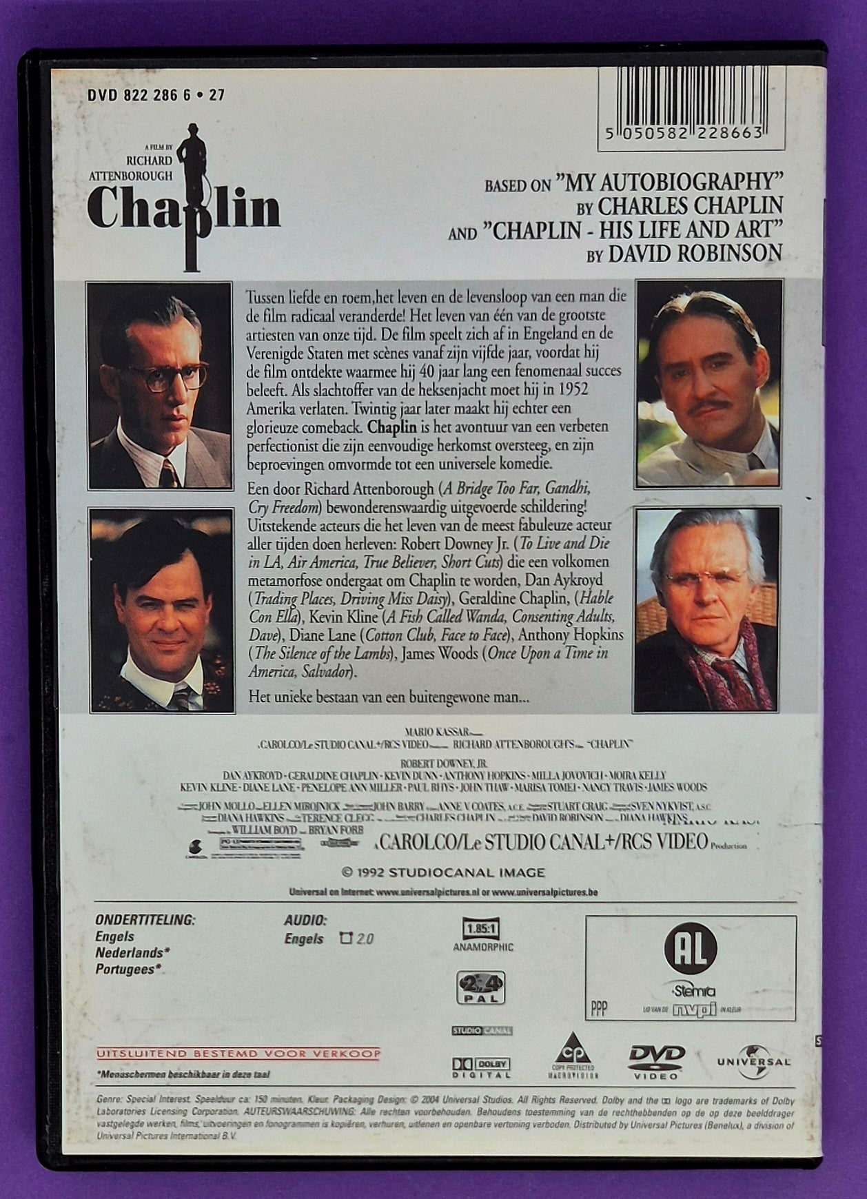 Chaplin DVD