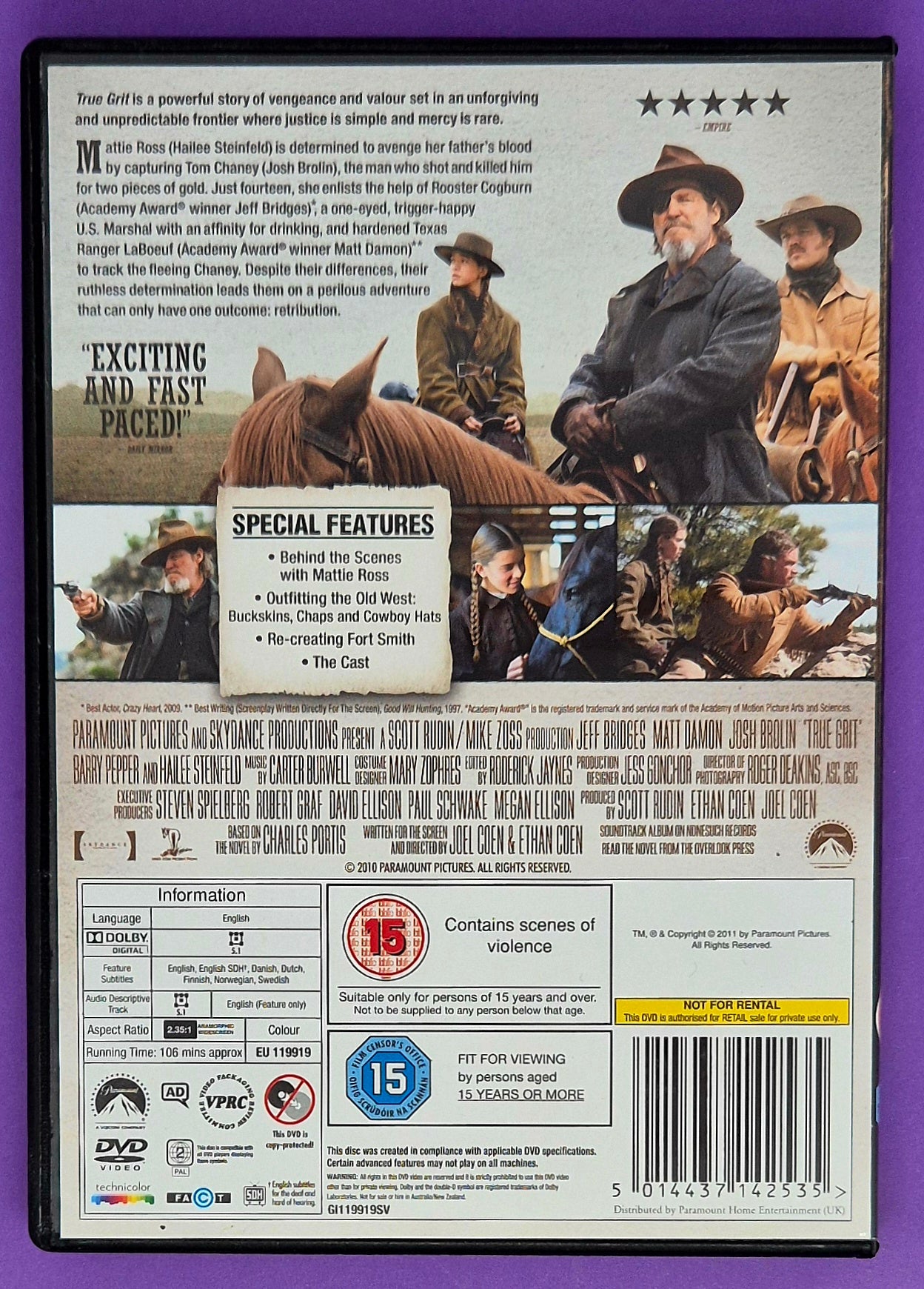 True Grit DVD