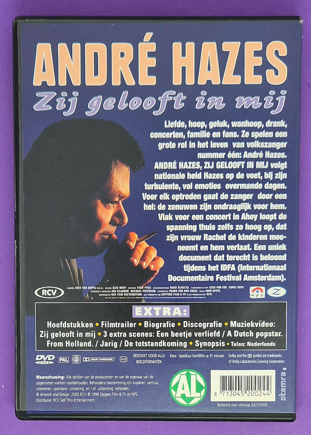 André Hazes - Zij Gelooft In Mij DVD