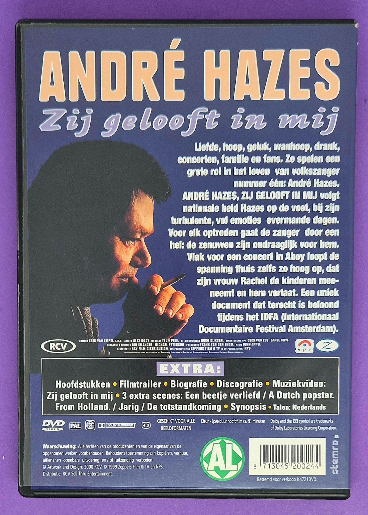 André Hazes - Zij Gelooft In Mij DVD