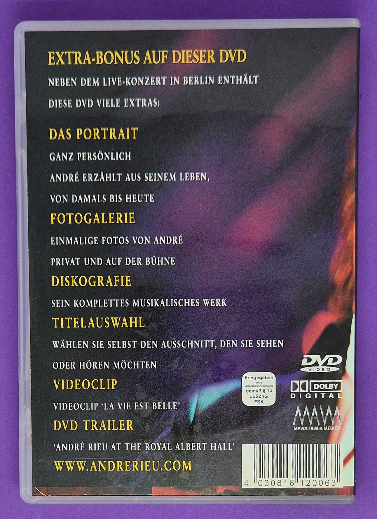André Rieu – A Dream Come True DVD