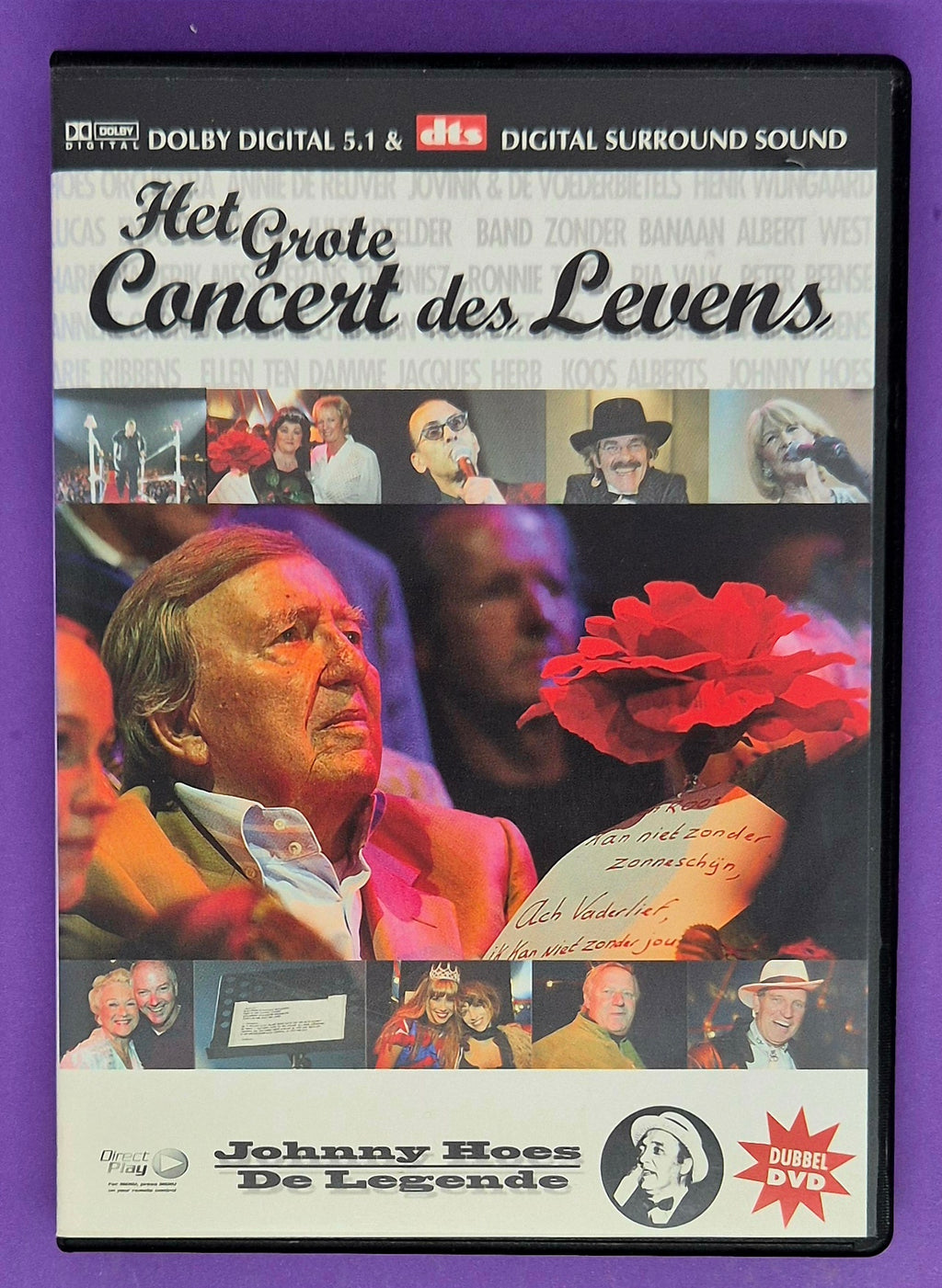 Het Grote Concert Des Levens DVD - Johnny Hoes