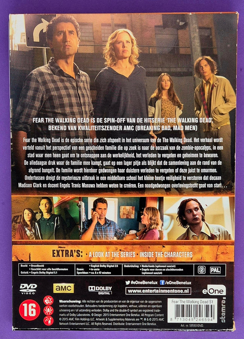 Fear The Walking Dead - Seizoen 1 DVD