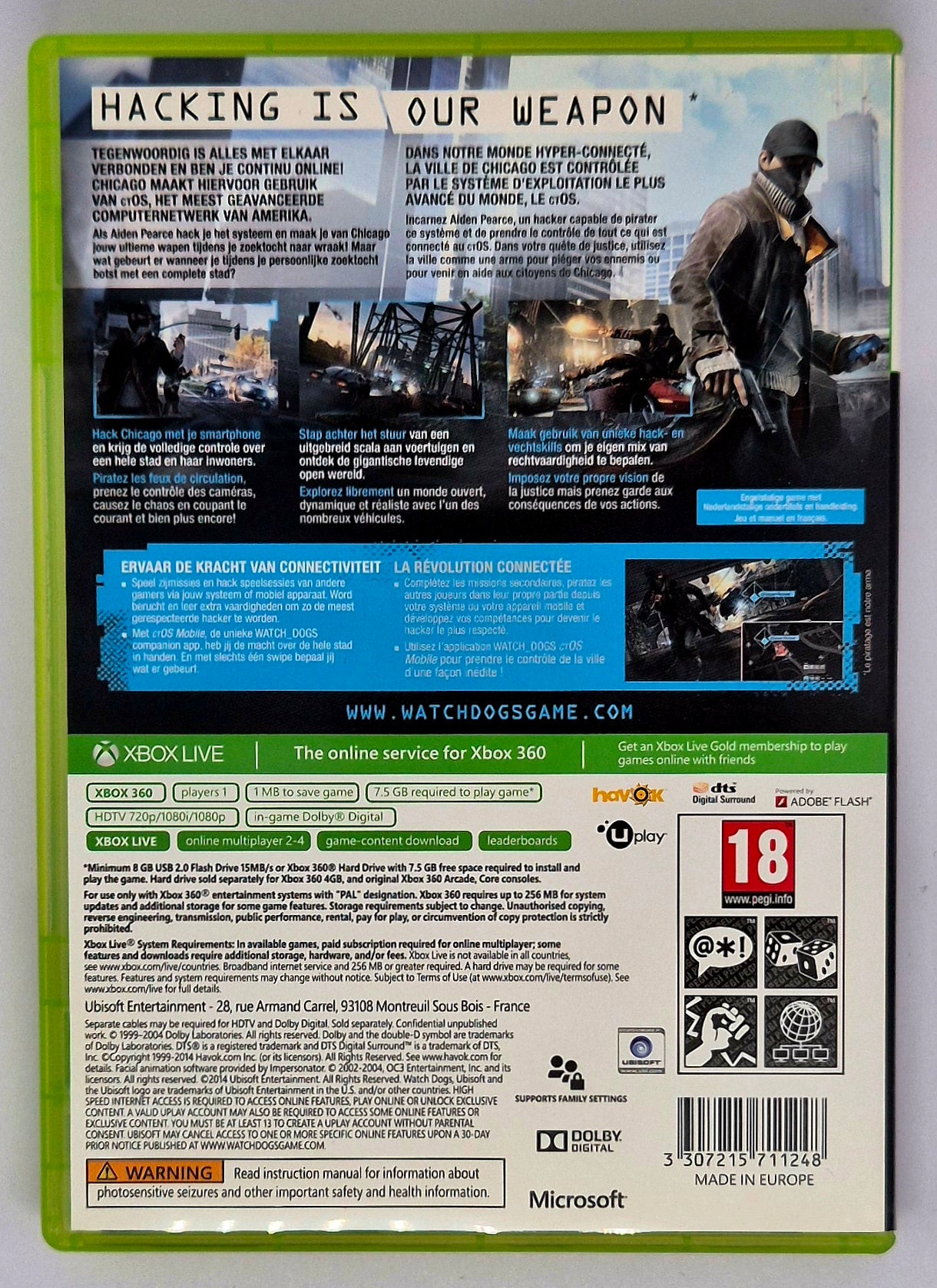 Watch Dogs – Xbox 360