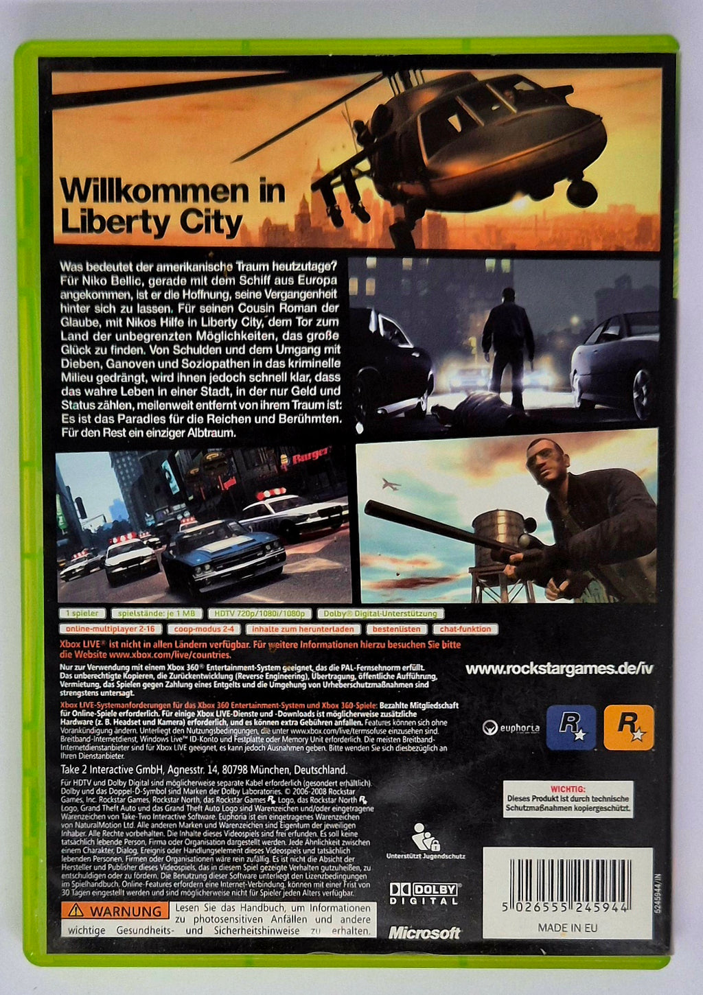 Grand Theft Auto IV – Xbox 360