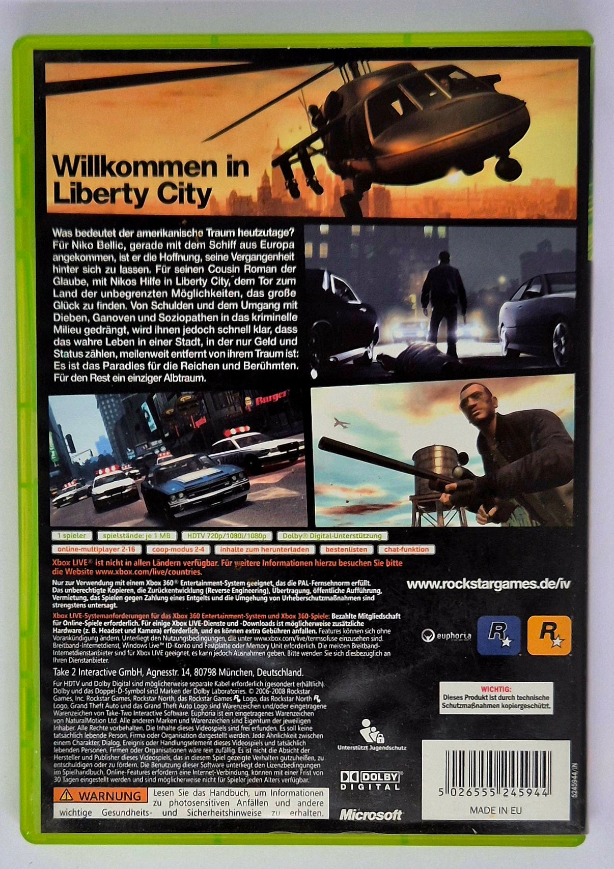 Grand Theft Auto IV – Xbox 360
