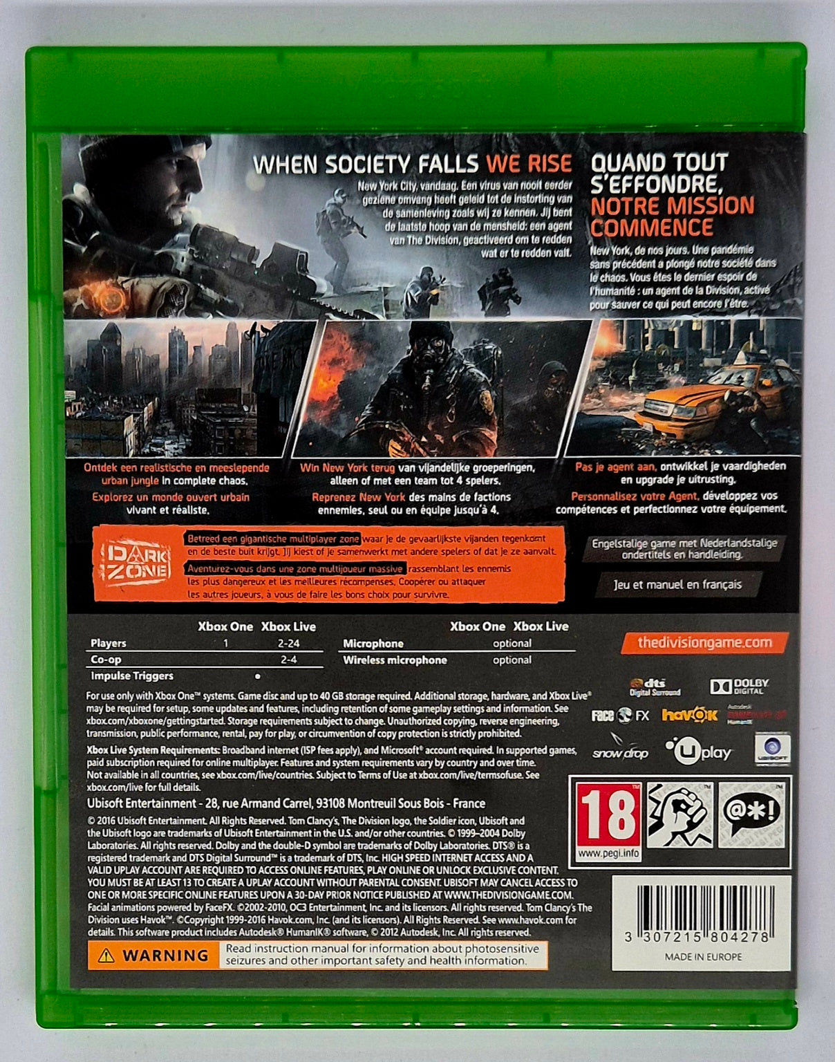 Tom Clancy's The Division – Xbox One