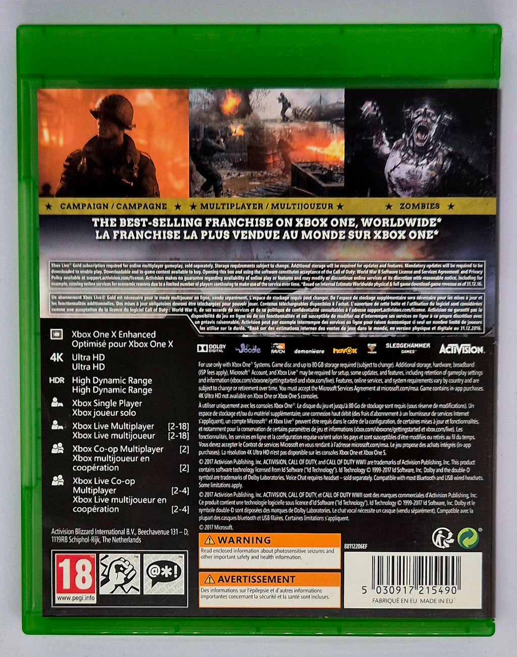 Call Of Duty: WWII – Xbox One