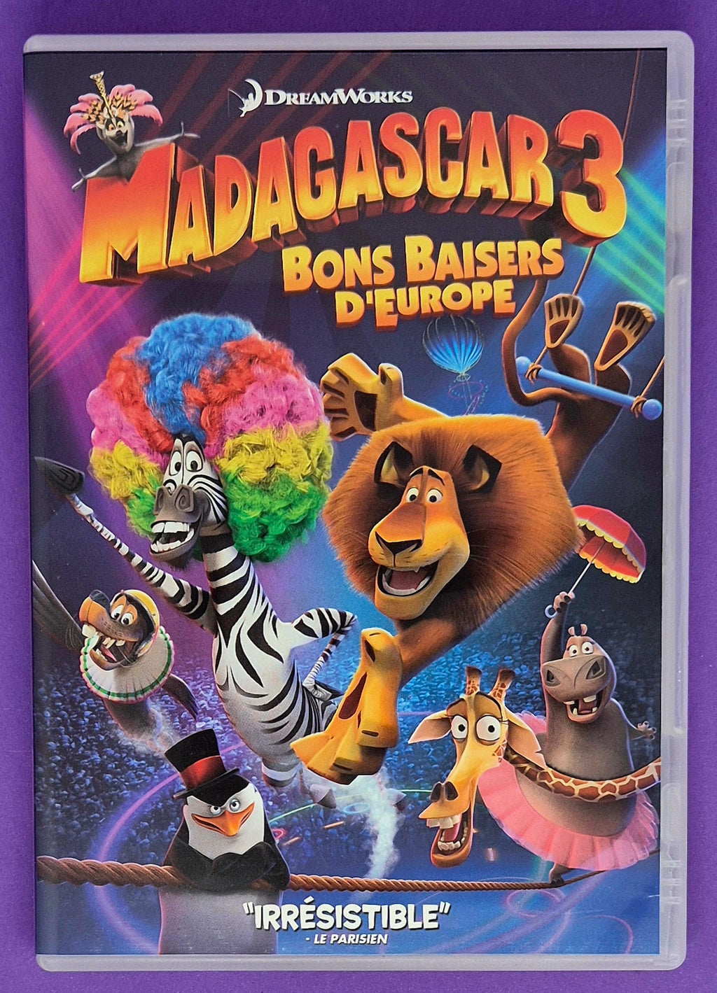 Madagascar 3: Europe's Most Wanted DVD