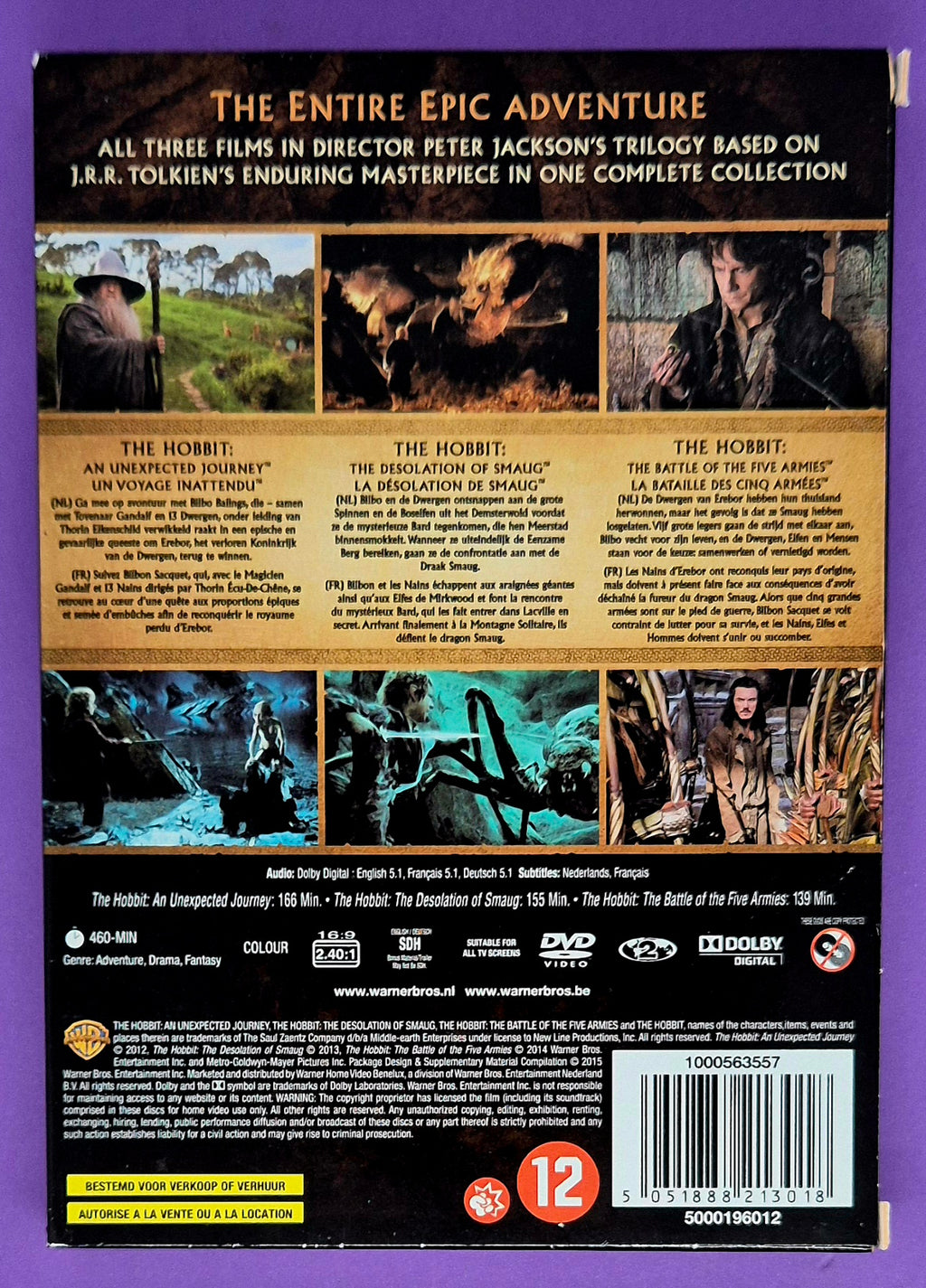 The Hobbit Trilogy DVD