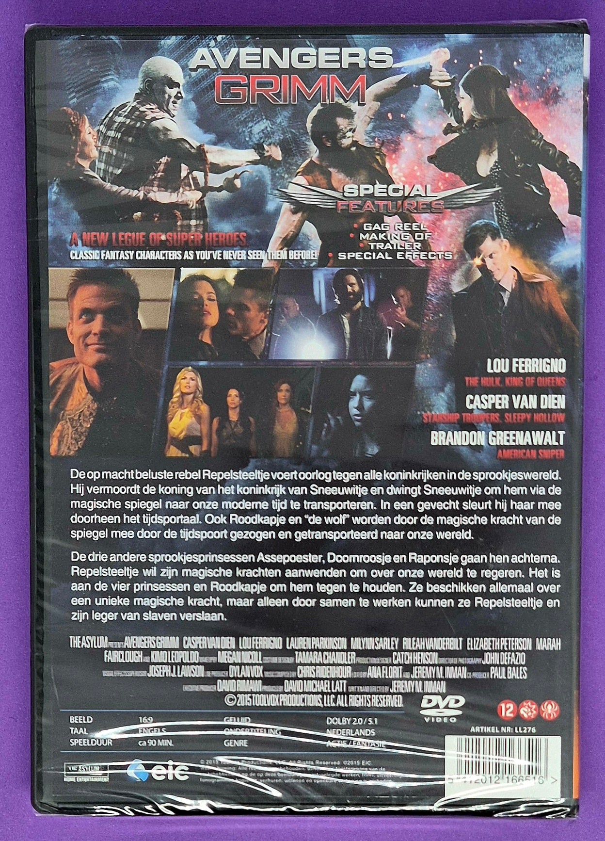 Avengers Grimm DVD