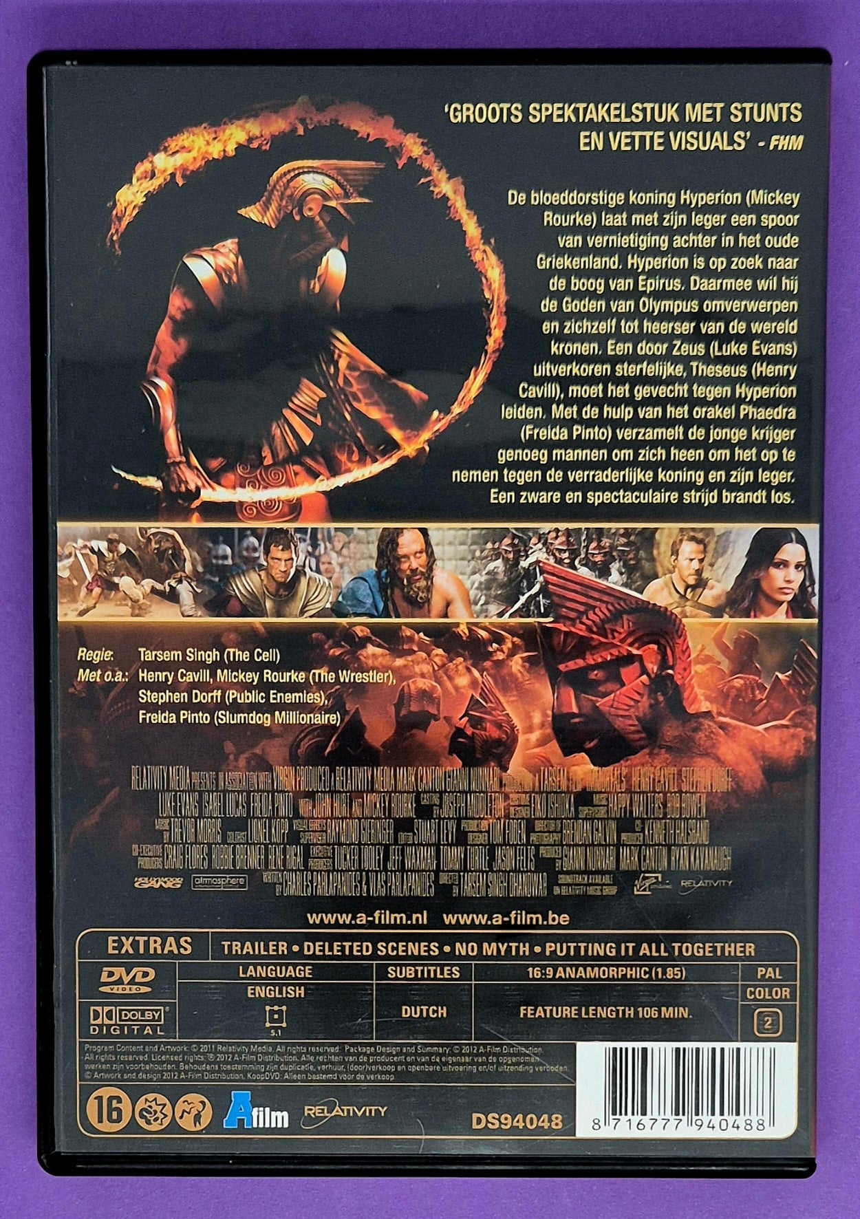Immortals DVD