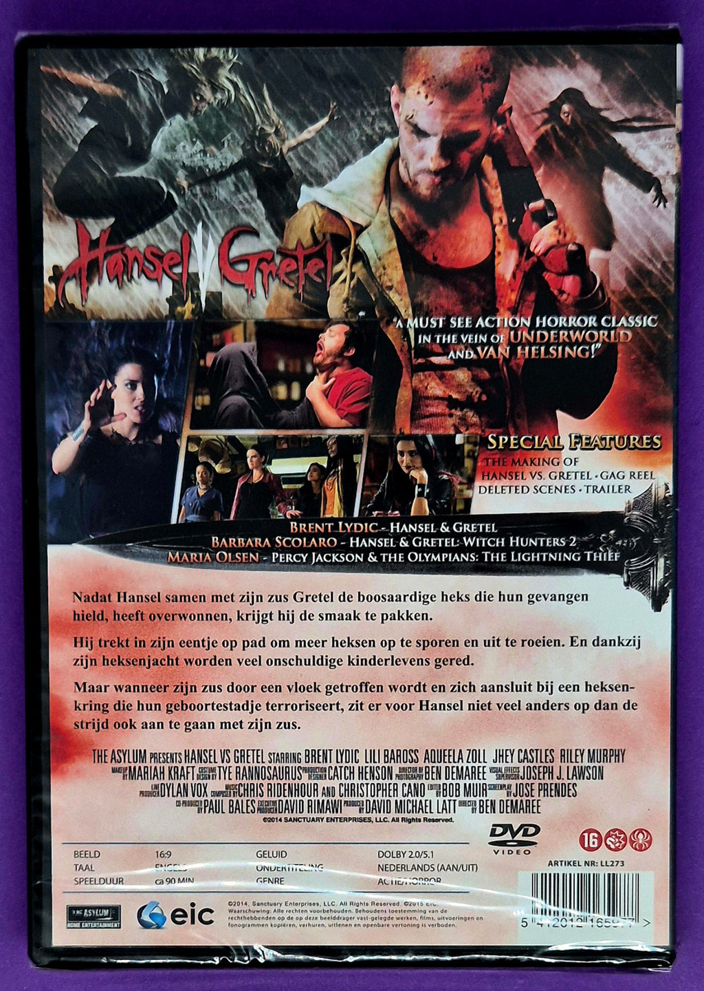Hansel Vs Gretel DVD