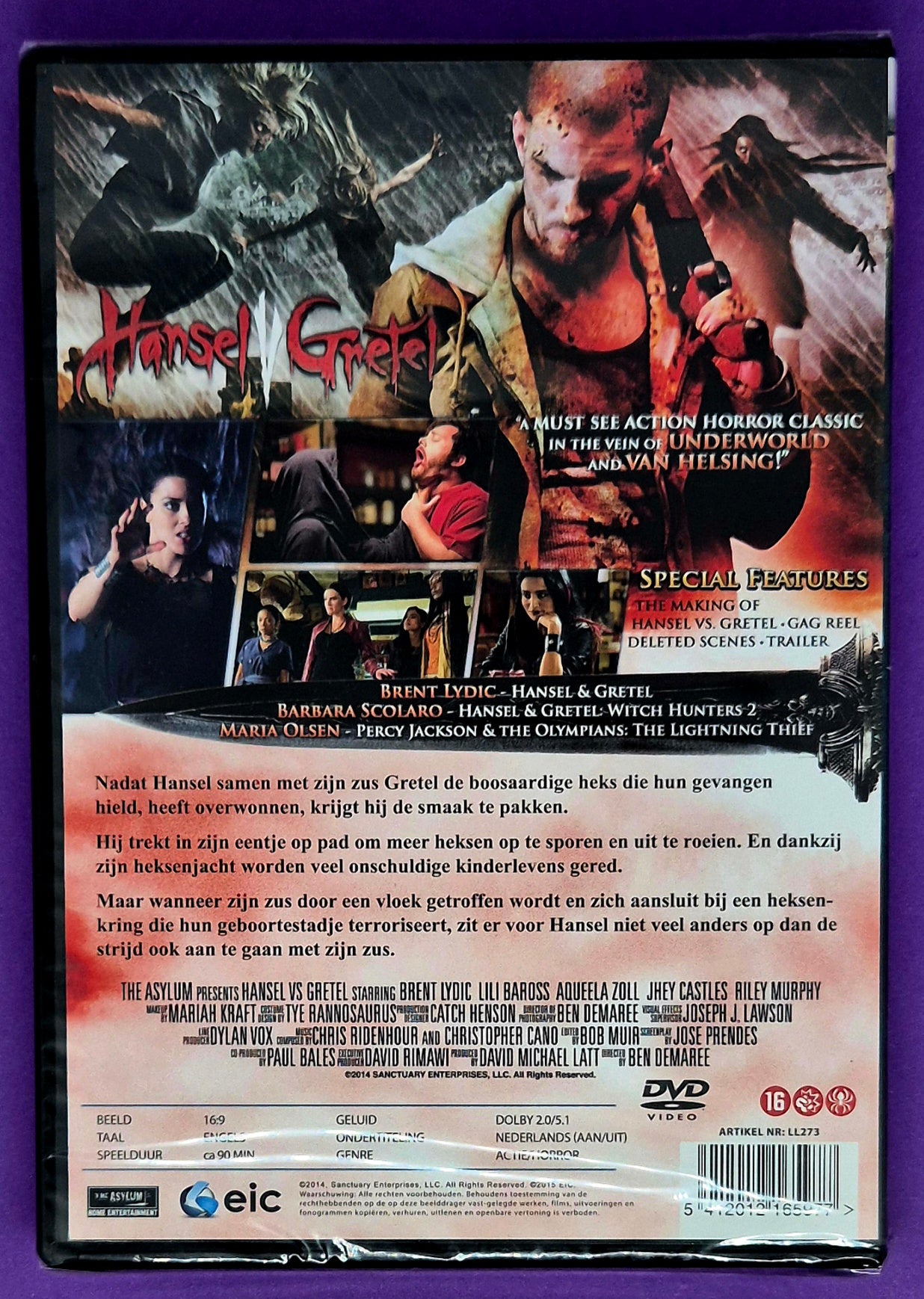 Hansel Vs Gretel DVD