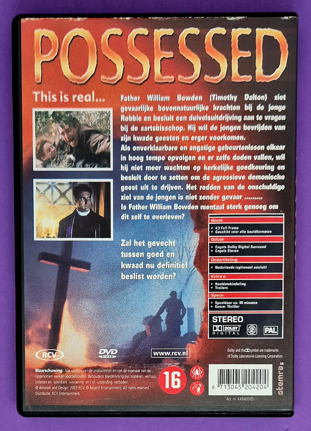 Possessed DVD
