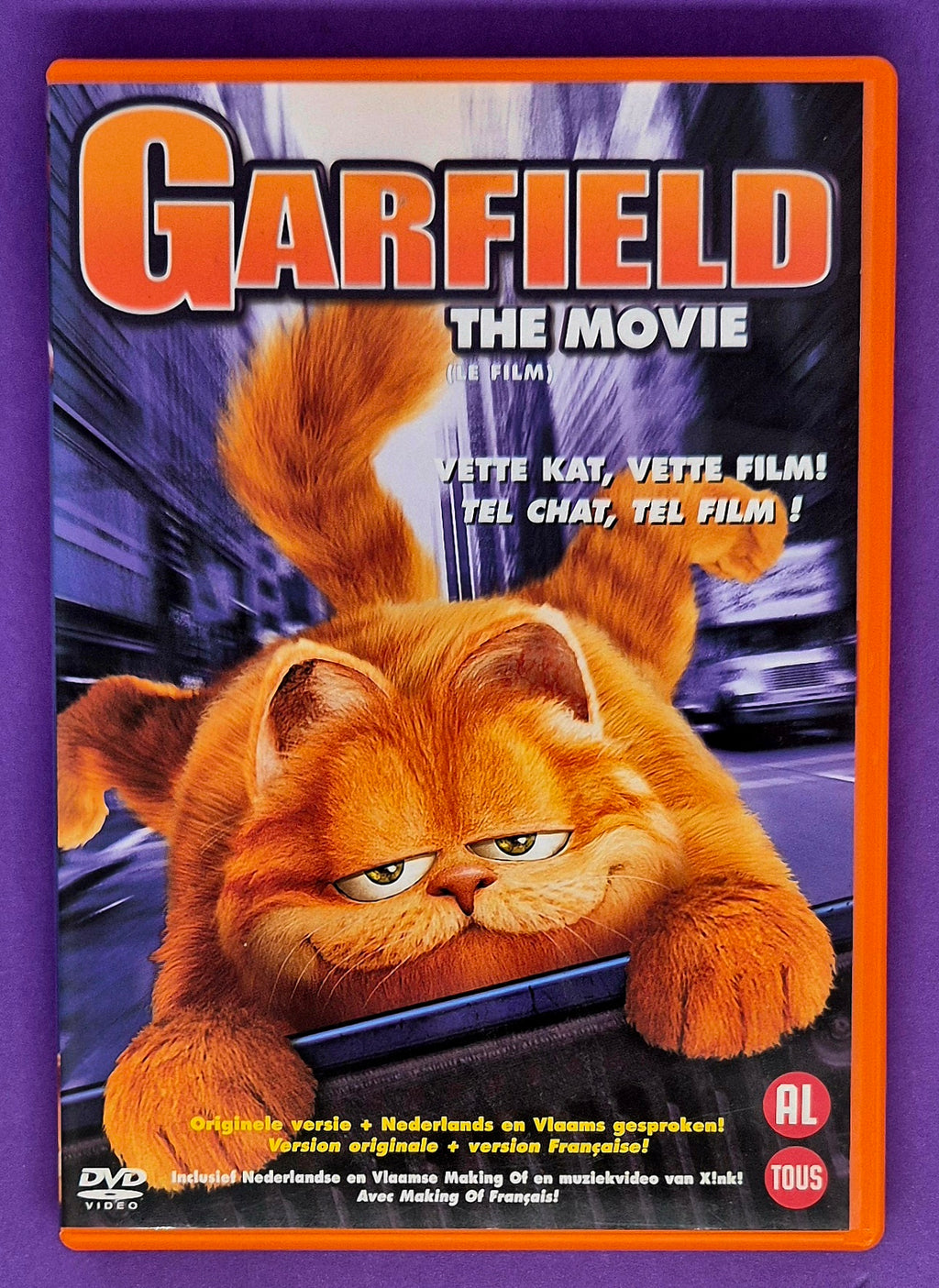 Garfield: The Movie DVD