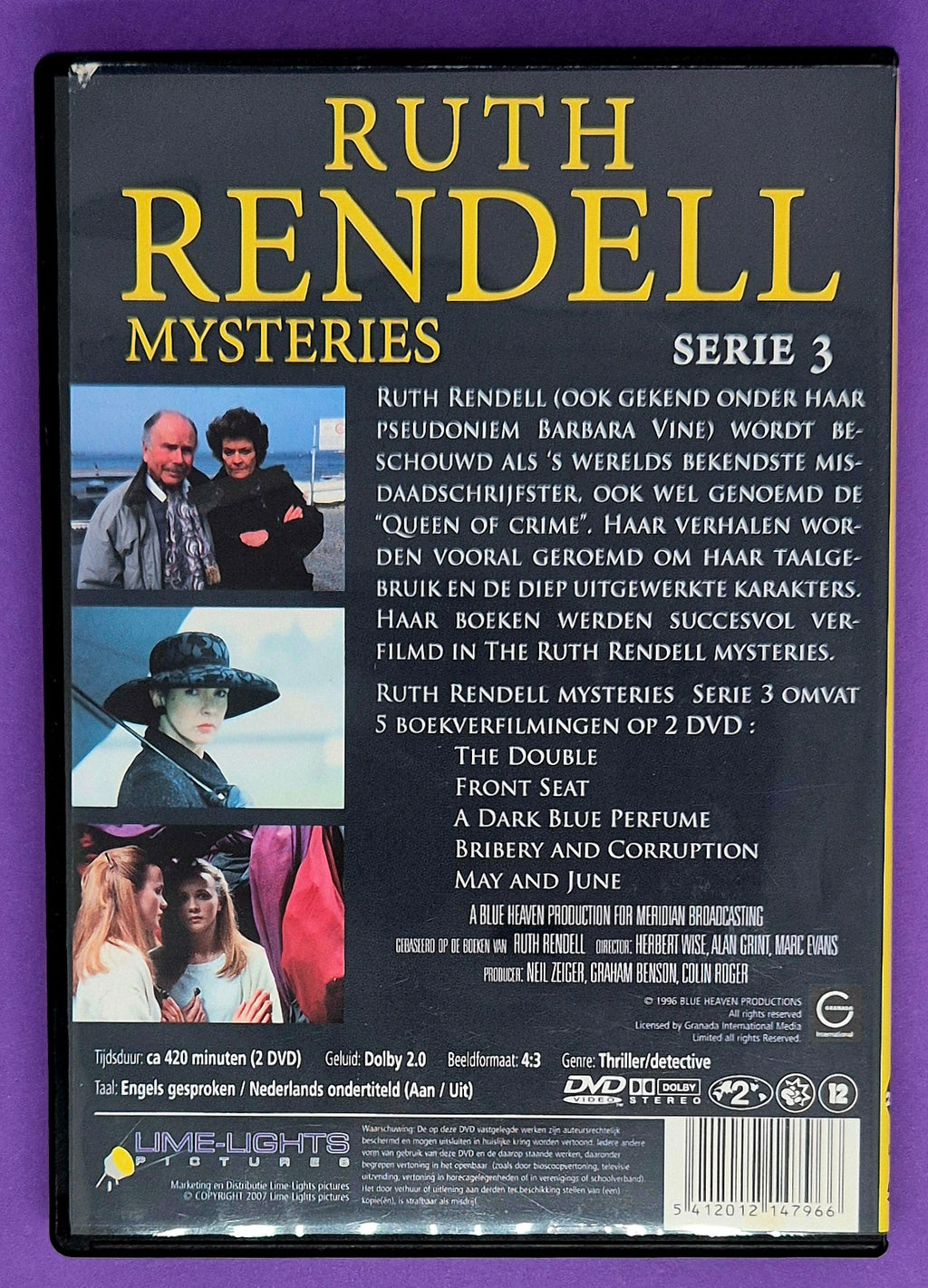 Ruth Rendell Mysteries - Serie 3 DVD