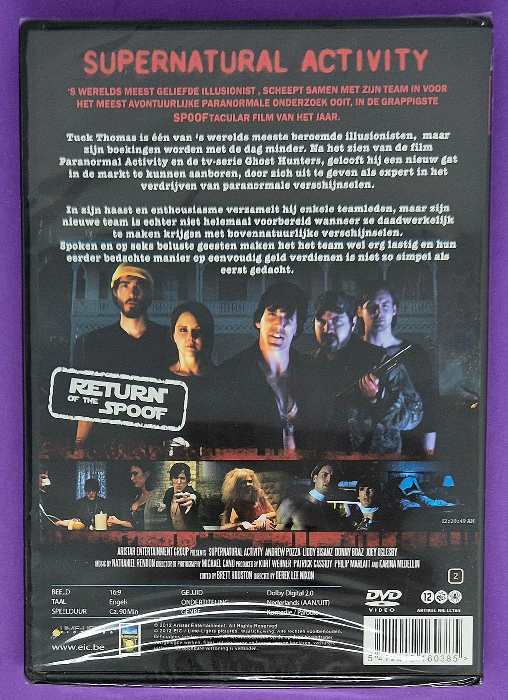 Supernatural Activity DVD