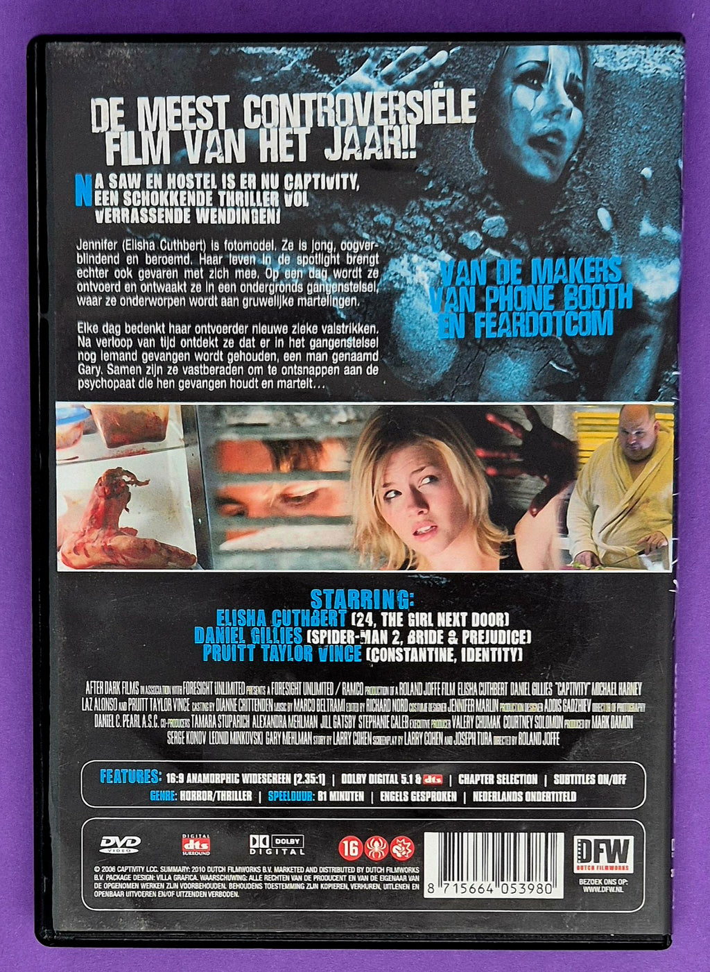 Captivity DVD