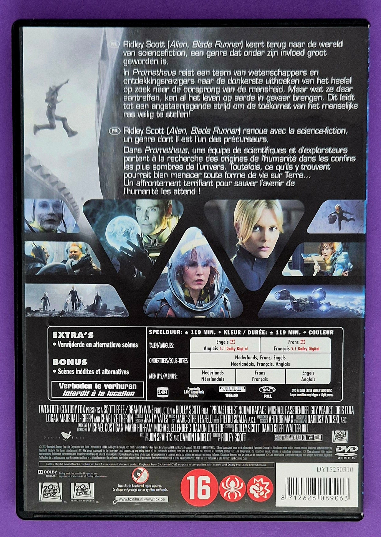 Prometheus DVD