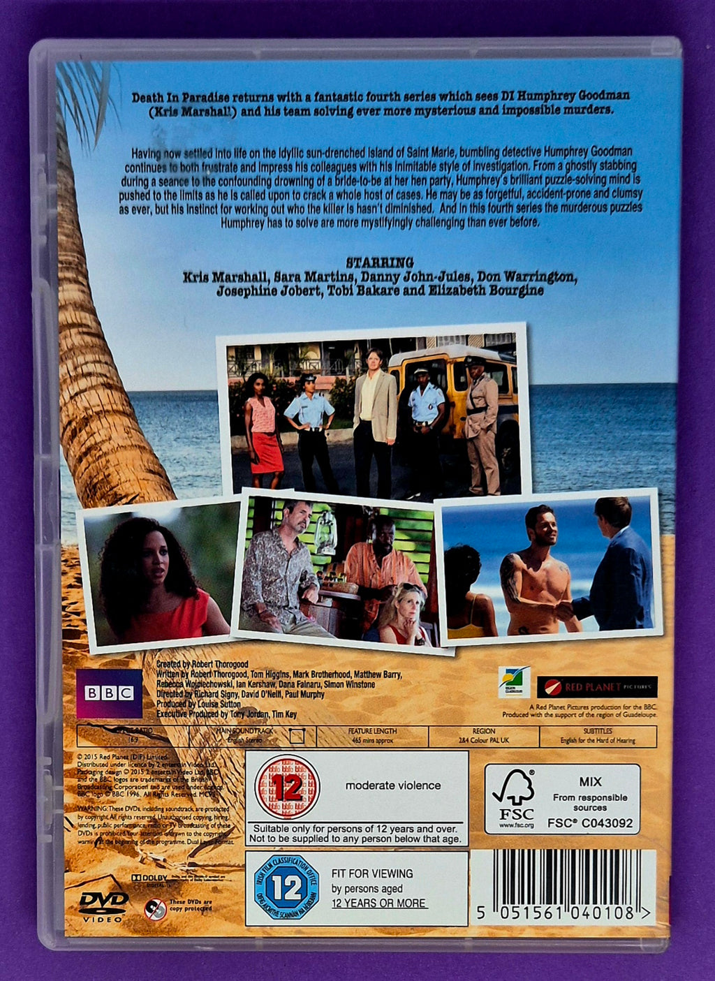 Death In Paradise - Series Four DVD