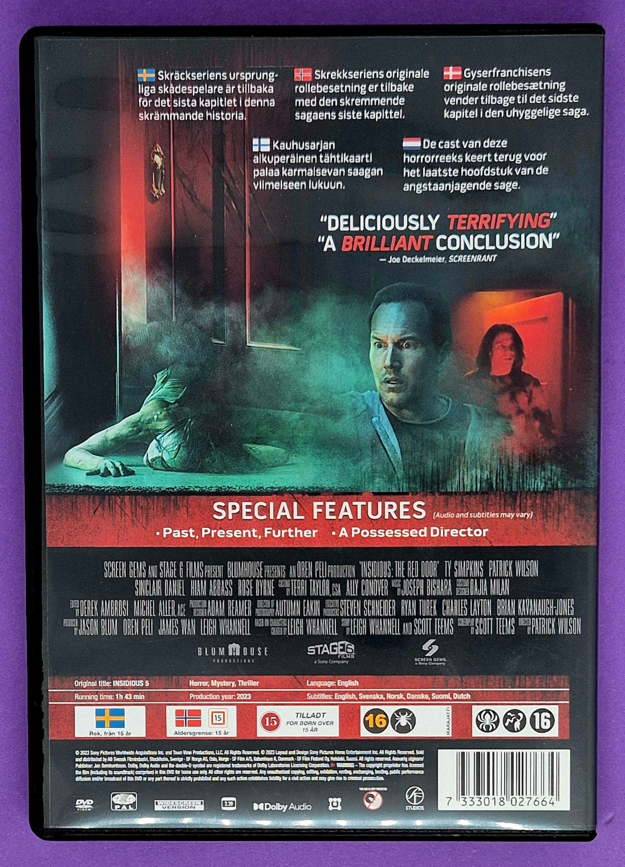 Insidious: The Red Door DVD