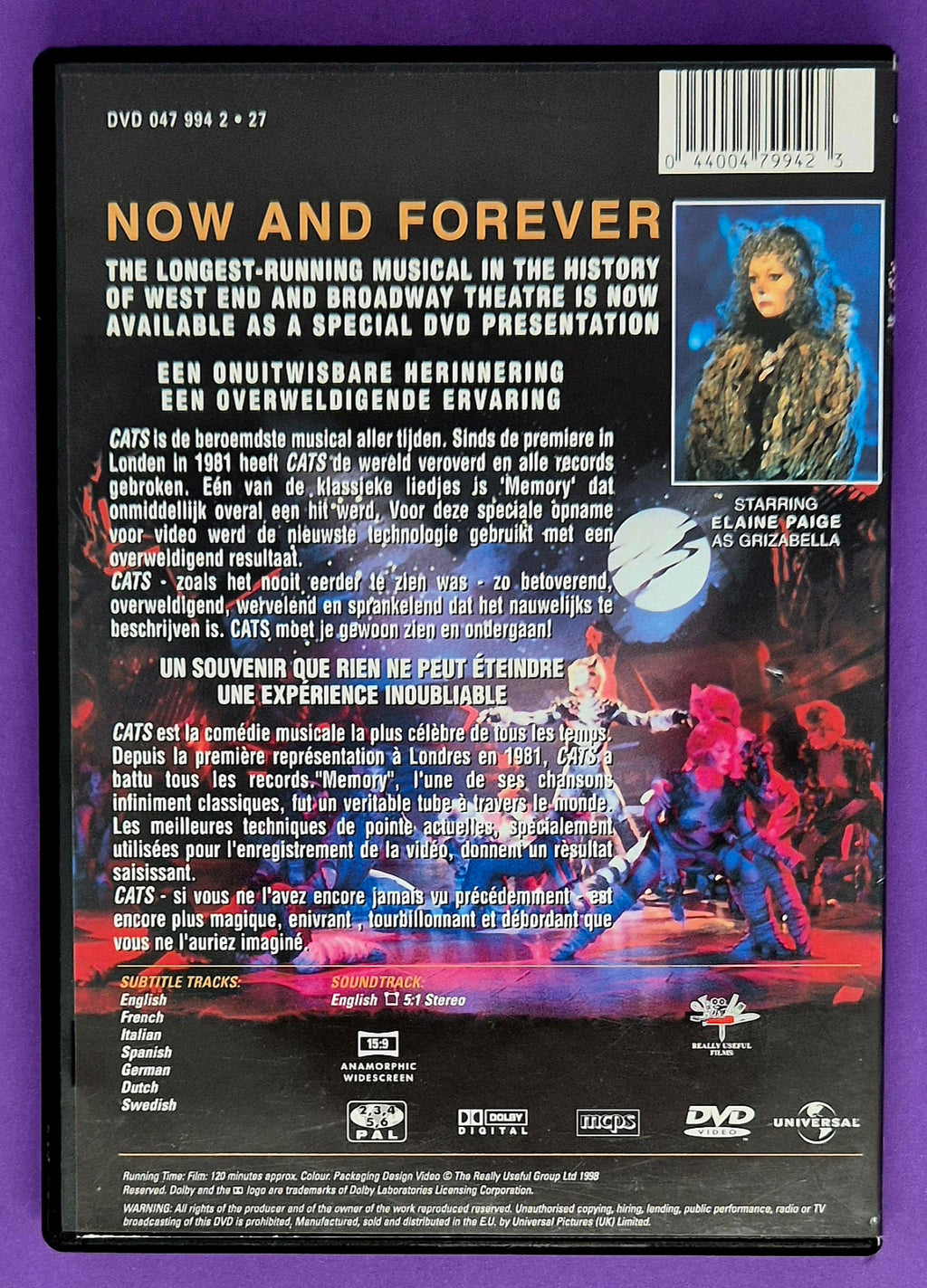 Cats DVD