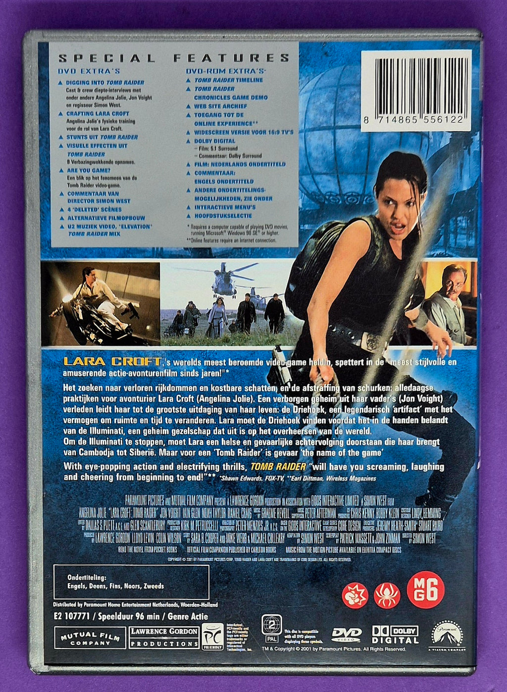 Lara Croft: Tomb Raider - Special Collector's Edition DVD