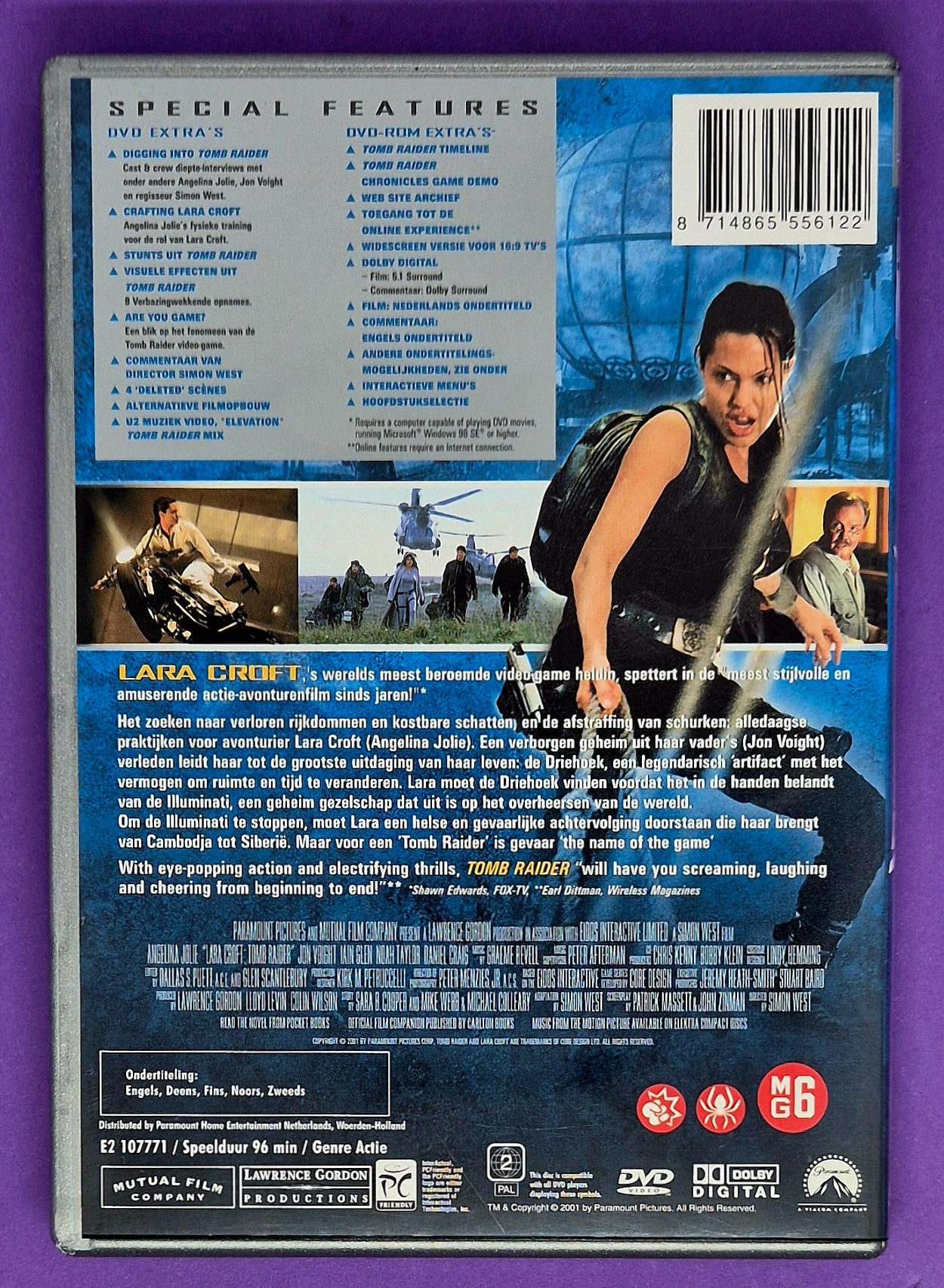 Lara Croft: Tomb Raider - Special Collector's Edition DVD