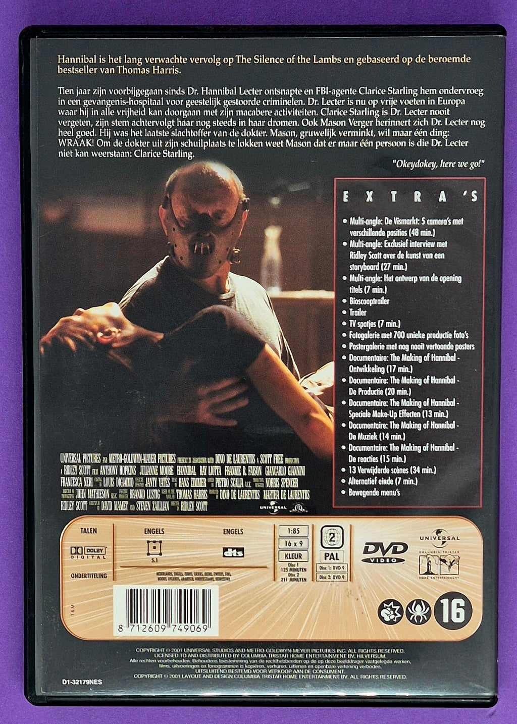 Hannibal - 2 Disc DVD