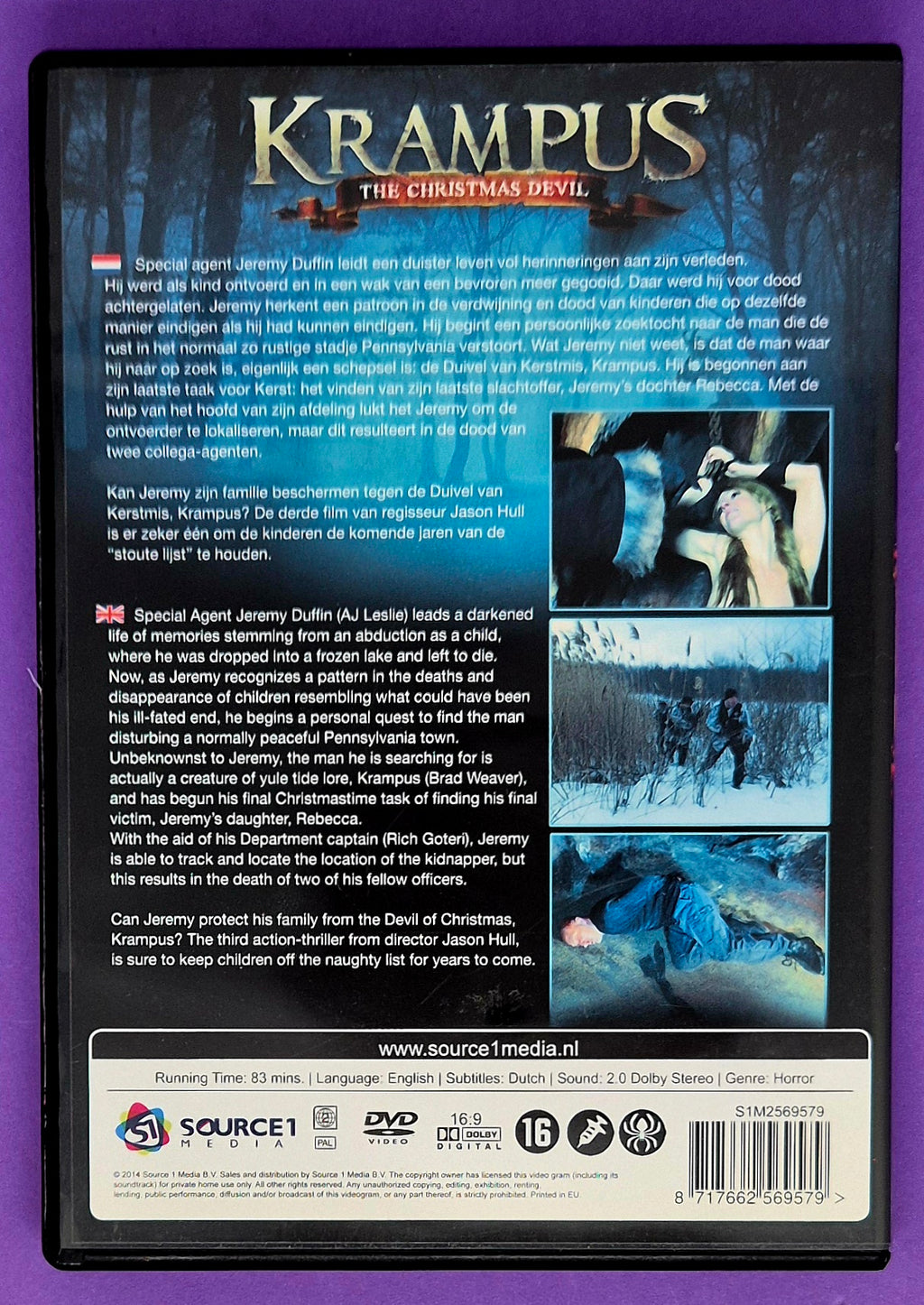 Krampus: The Christmas Devil DVD