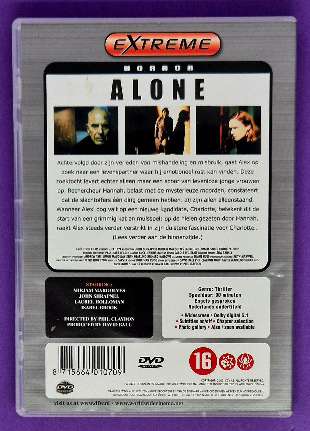 Alone - Collector's Edition DVD