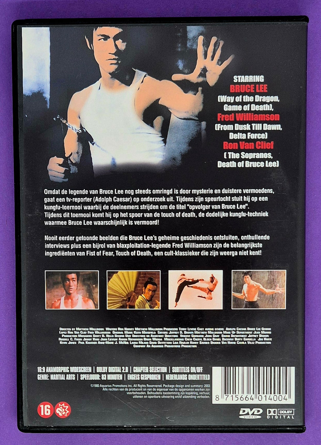 Fist Of Fear, Touch Of Death DVD