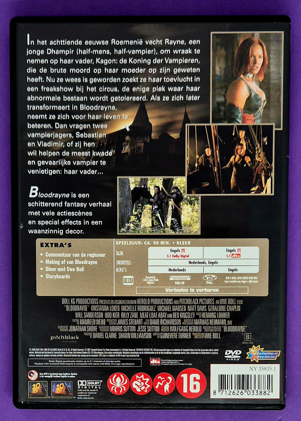 BloodRayne DVD