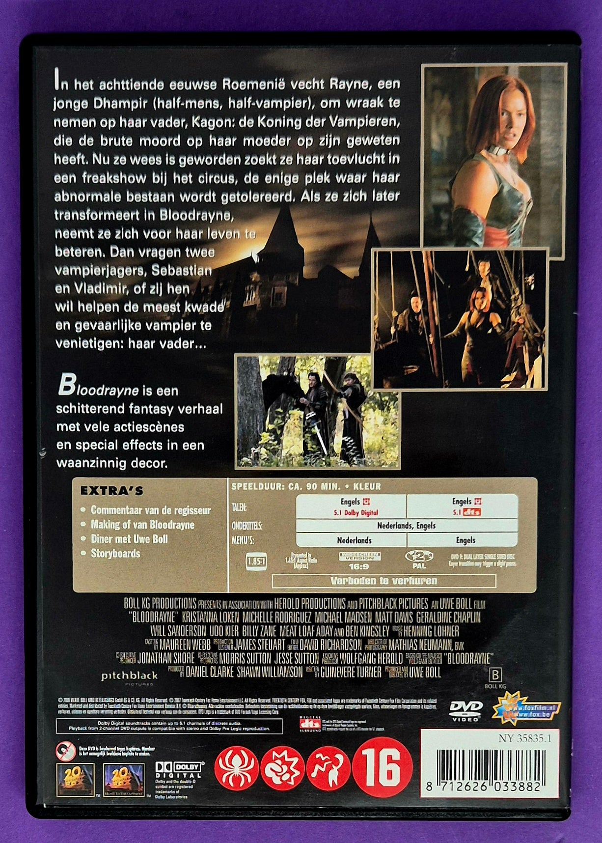 BloodRayne DVD