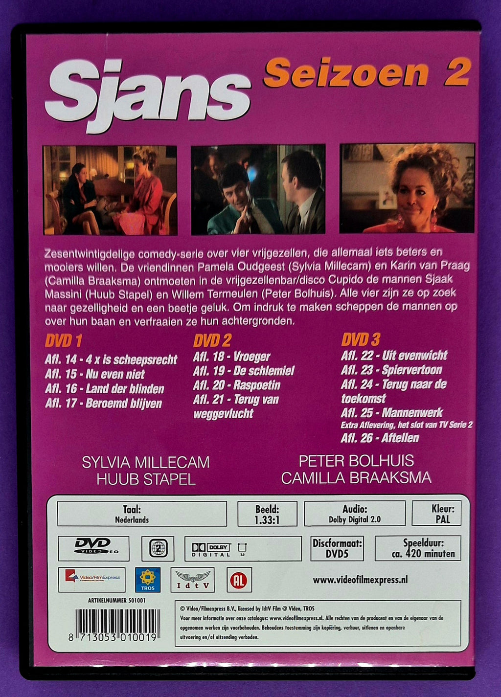 Sjans - Seizoen 2 DVD Box