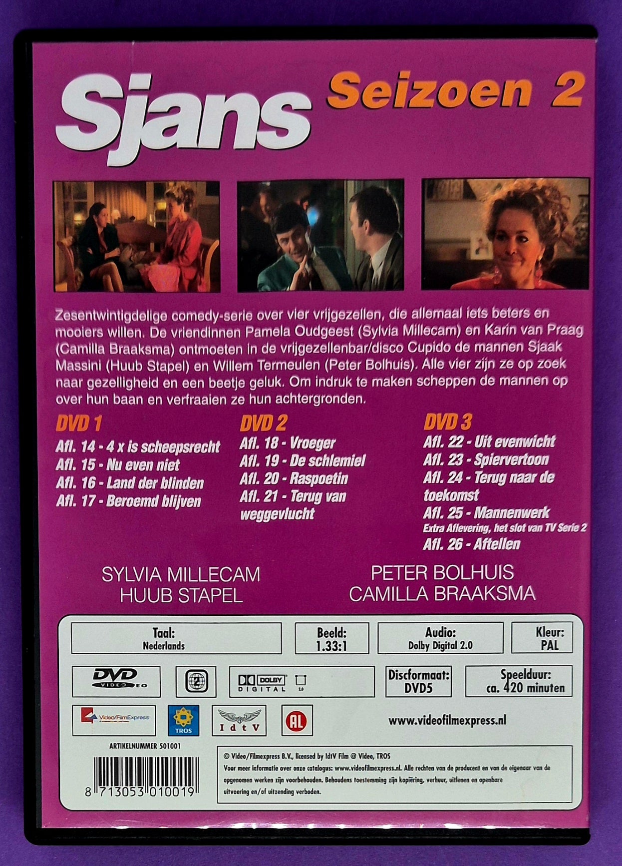 Sjans - Seizoen 2 DVD Box